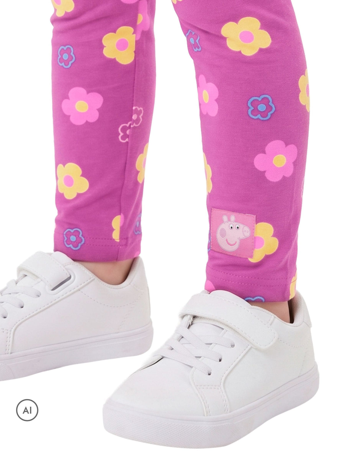 Character Pink Peppa Pig Top And Leggings Set - image 5