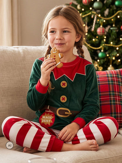 Harry Bear Green Elf Pyjamas - image 2