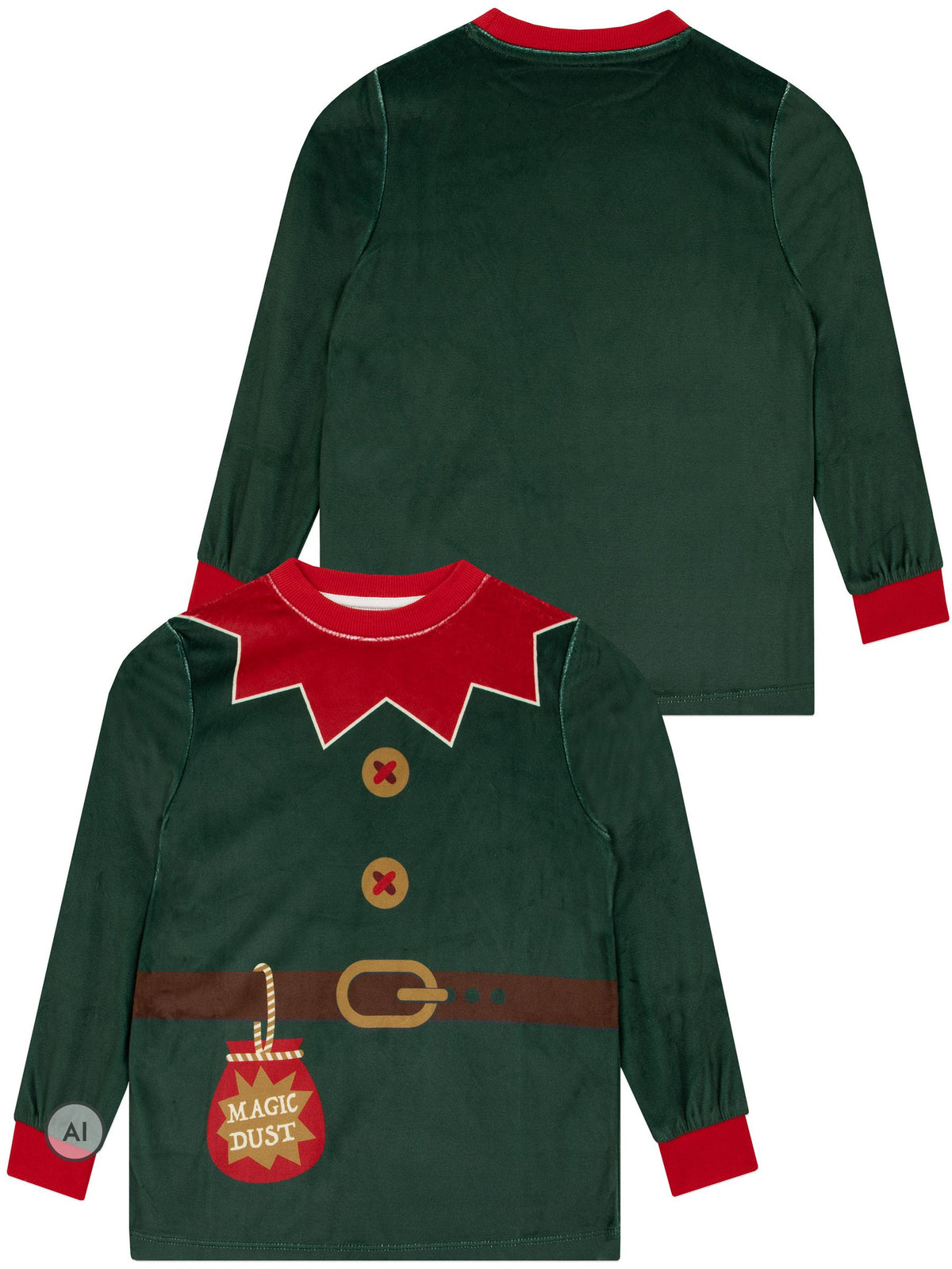 Harry Bear Green Elf Pyjamas - image 7