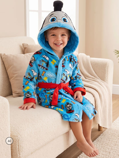 Character Blue Thomas & Friends 3D Chimney Dressing Gown - image 6