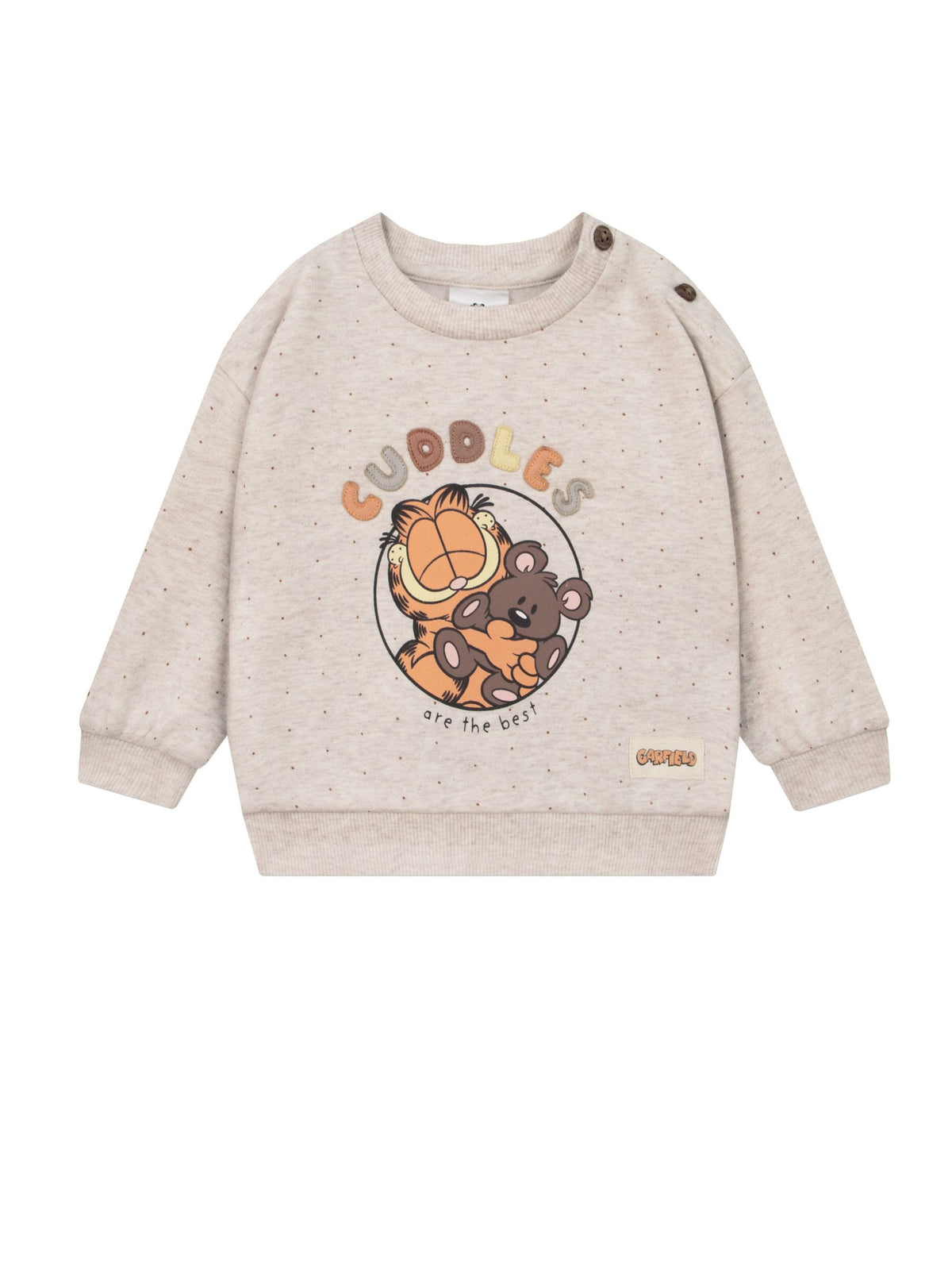Character Brown Garfield Newborn Outfit Top & Leggings Set - image 2