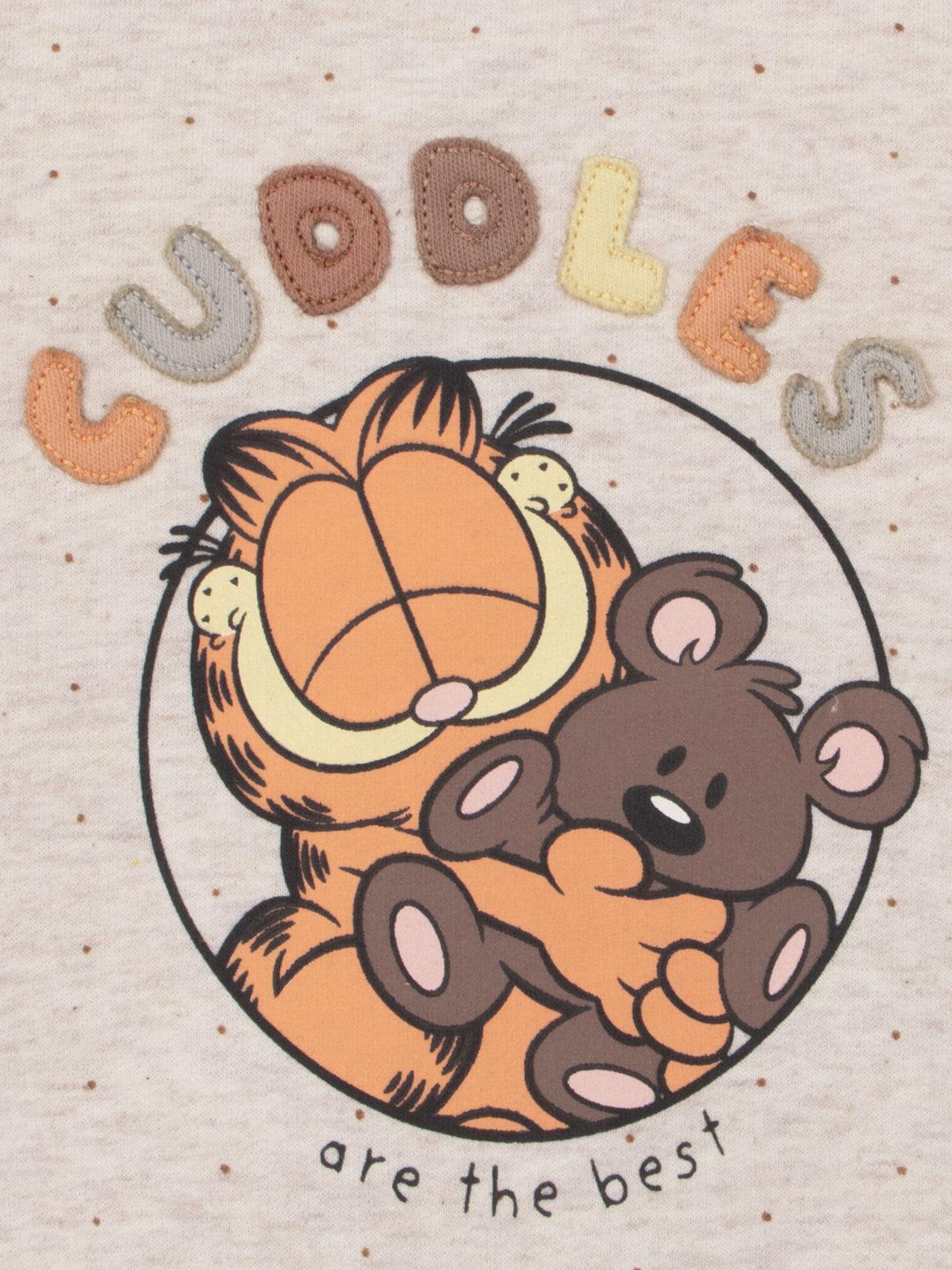 Character Brown Garfield Newborn Outfit Top & Leggings Set - image 3