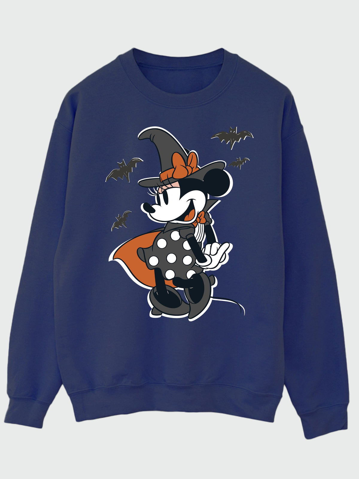 Brands In Blue Minnie Mouse Witch Halloween Sweat Top - image 3