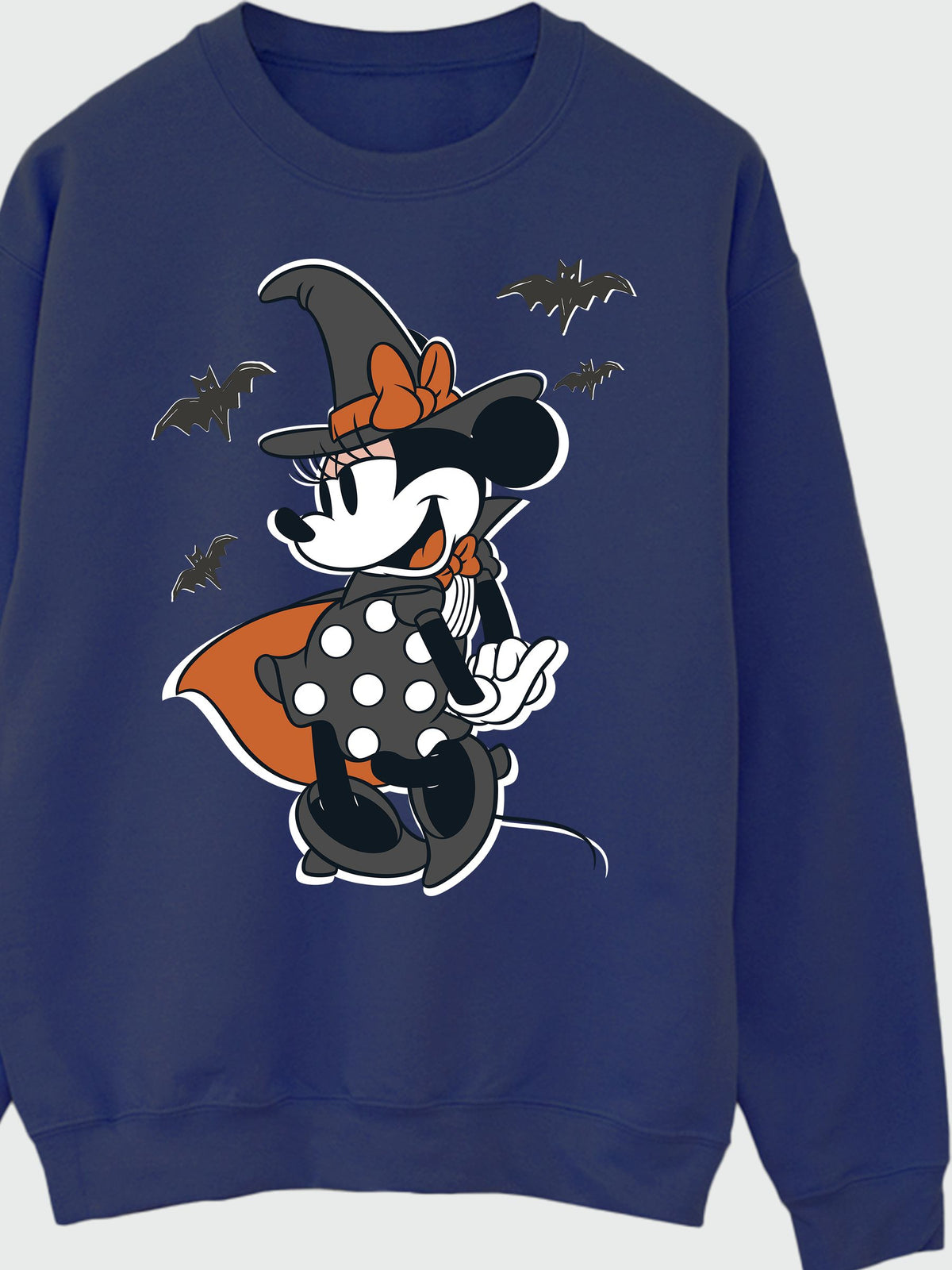 Brands In Blue Minnie Mouse Witch Halloween Sweat Top - image 4