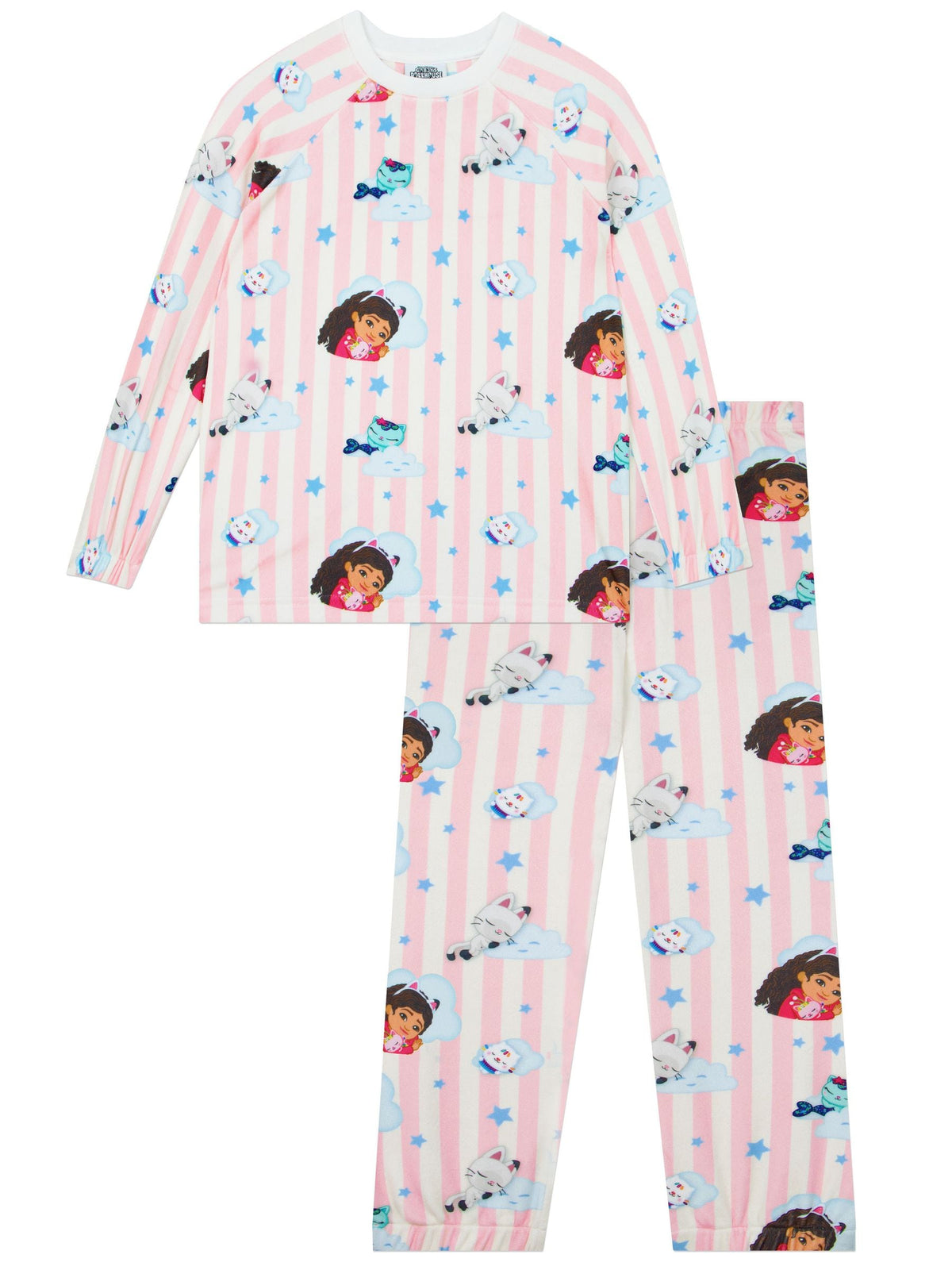 Character Pink Gabbys Dollhouse Long Sleeve Pyjamas - image 1
