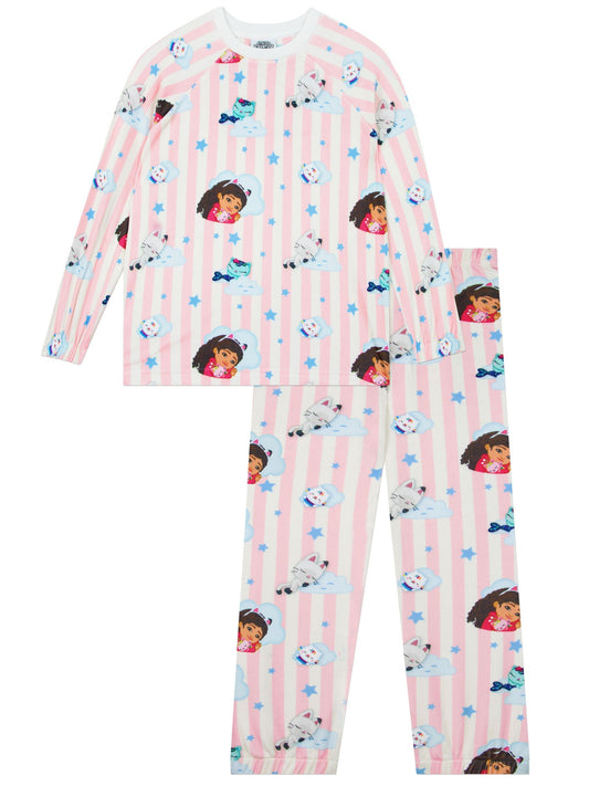 Character Pink Gabbys Dollhouse Long Sleeve Pyjamas - image 1