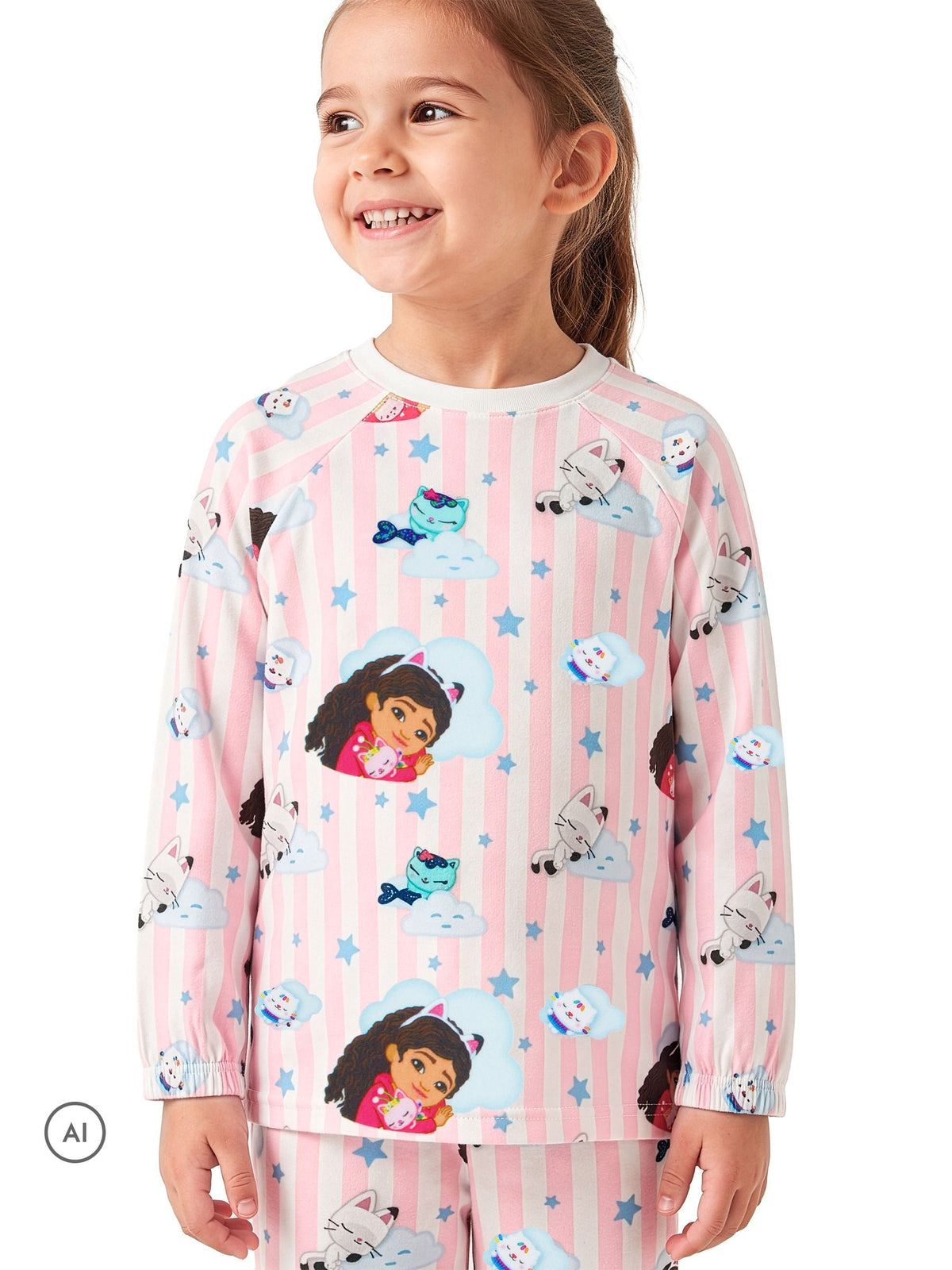 Character Pink Gabbys Dollhouse Long Sleeve Pyjamas - image 4
