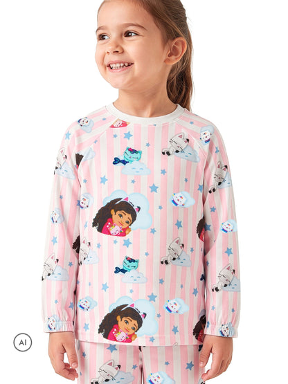 Character Pink Gabbys Dollhouse Long Sleeve Pyjamas - image 4