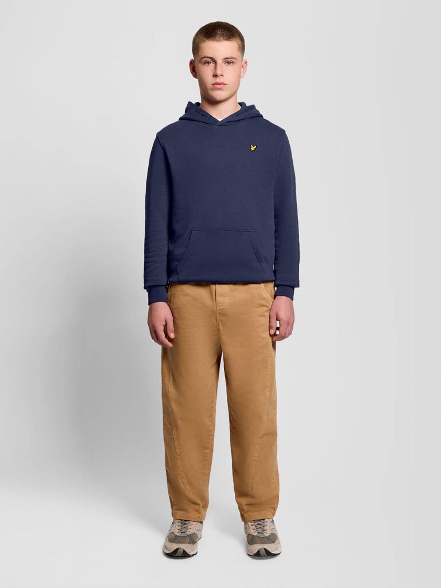 Dsiney Kidz - Lyle & Scott Navy Blue Jersey Boys Hoodie image 2
