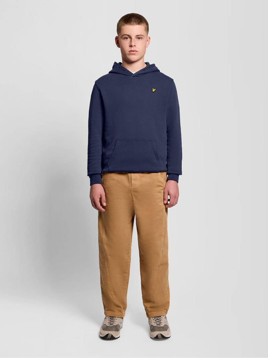 Dsiney Kidz - Lyle & Scott Navy Blue Jersey Boys Hoodie image 2