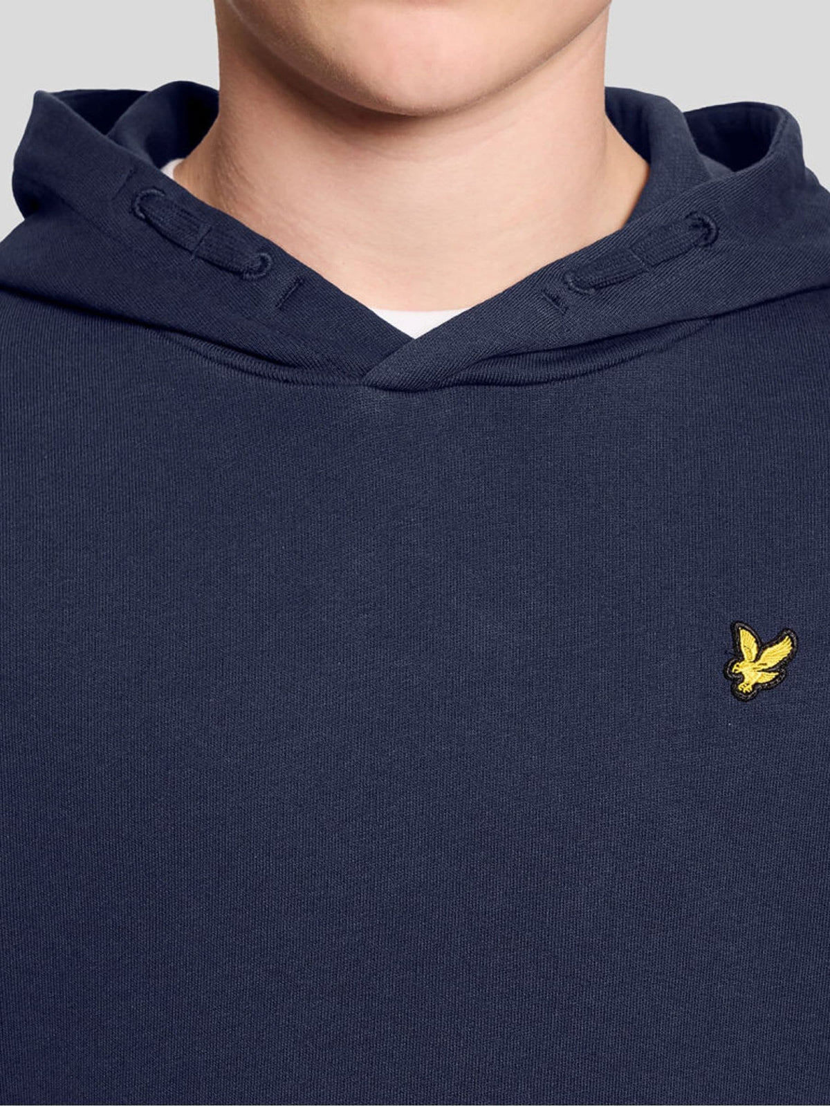 Dsiney Kidz - Lyle & Scott Navy Blue Jersey Boys Hoodie image 3