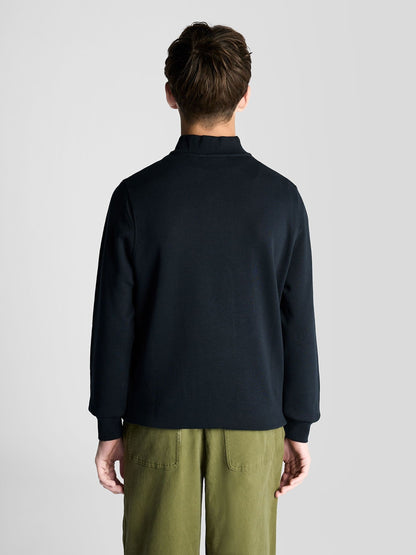Dsiney Kidz - Lyle & Scott Navy Half Zip Cotton Boys Sweatshirt image 4