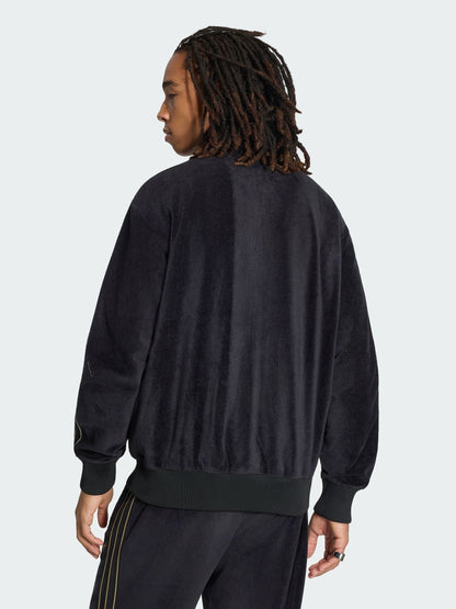 adidas Originals Black Firebird Velour Track Jacket - image 2