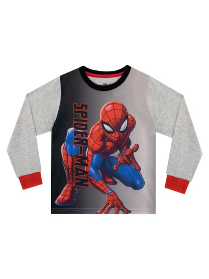 Dsiney Kidz - Character Grey Spiderman 100% Cotton Pyjamas 2 Pack image 3
