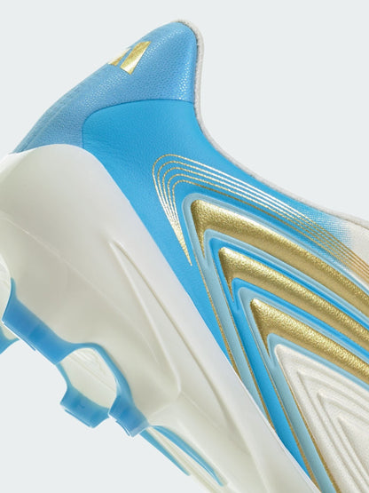 adidas Cream F50 Messi League Laceless Firm Ground Football Boots image 4