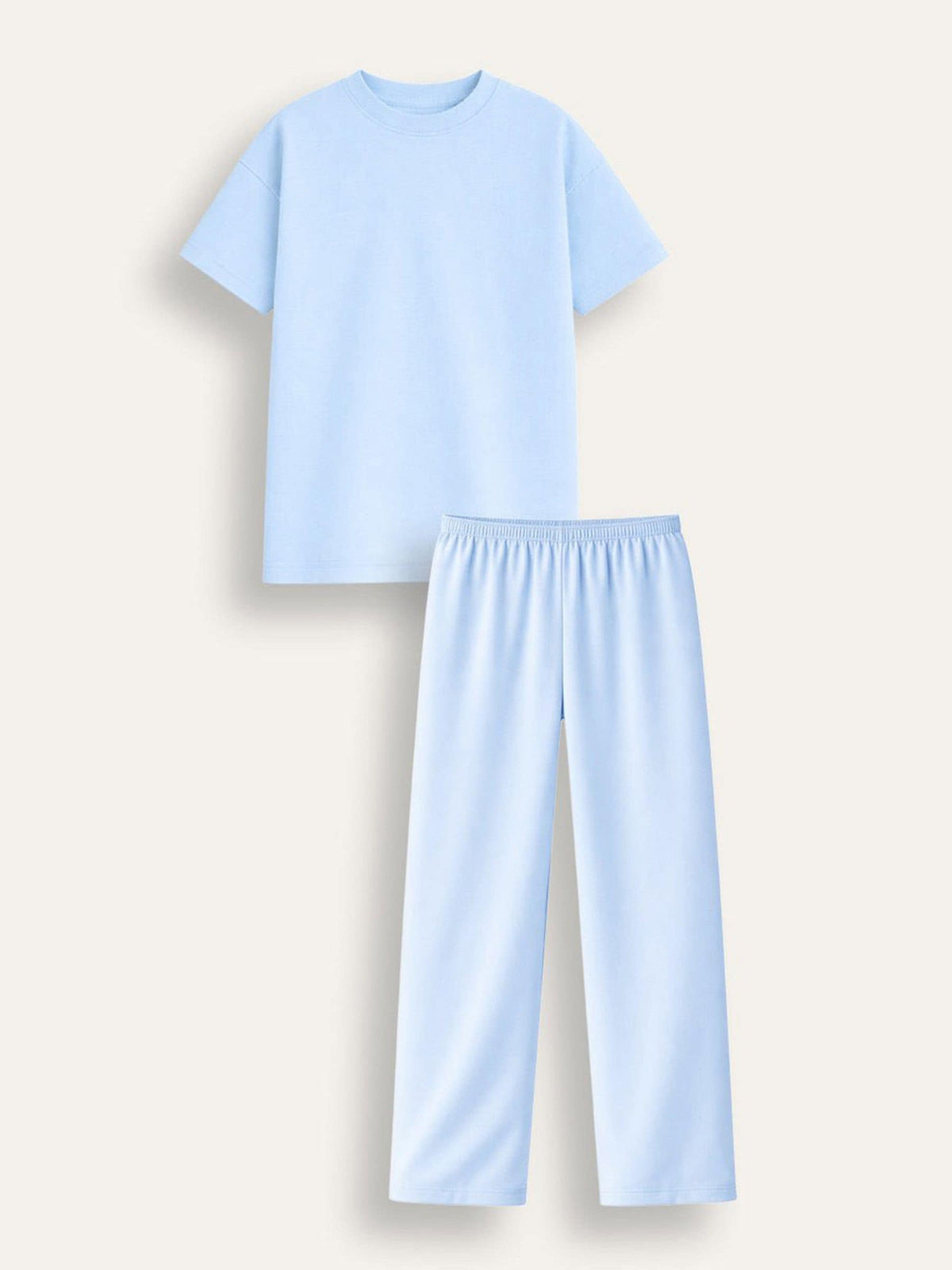 Brand Threads Blue Essentials Long Leg Pyjamas Set - image 3