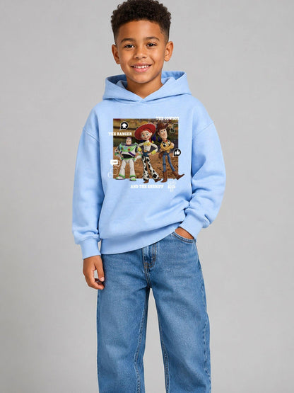 Dsiney Kidz - Brand Threads Blue Disney Toy Story 5 Hoodie image 3