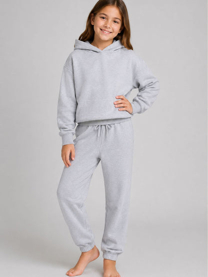 Dsiney Kidz - Brand Threads Grey Essentials Hoodie Tracksuit image 1