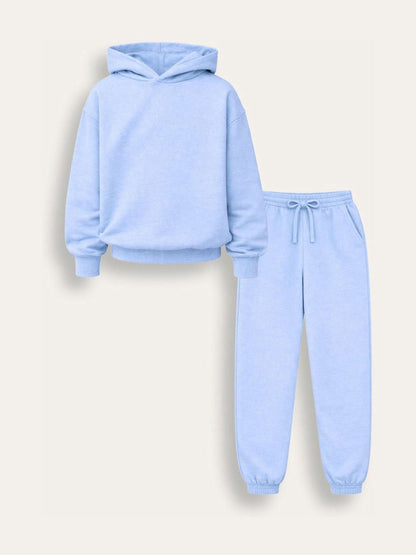 Dsiney Kidz - Brand Threads Blue Essentials Hoodie Tracksuit image 1