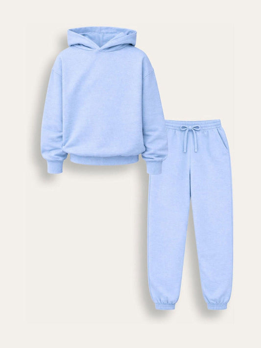 Dsiney Kidz - Brand Threads Blue Essentials Hoodie Tracksuit image 1