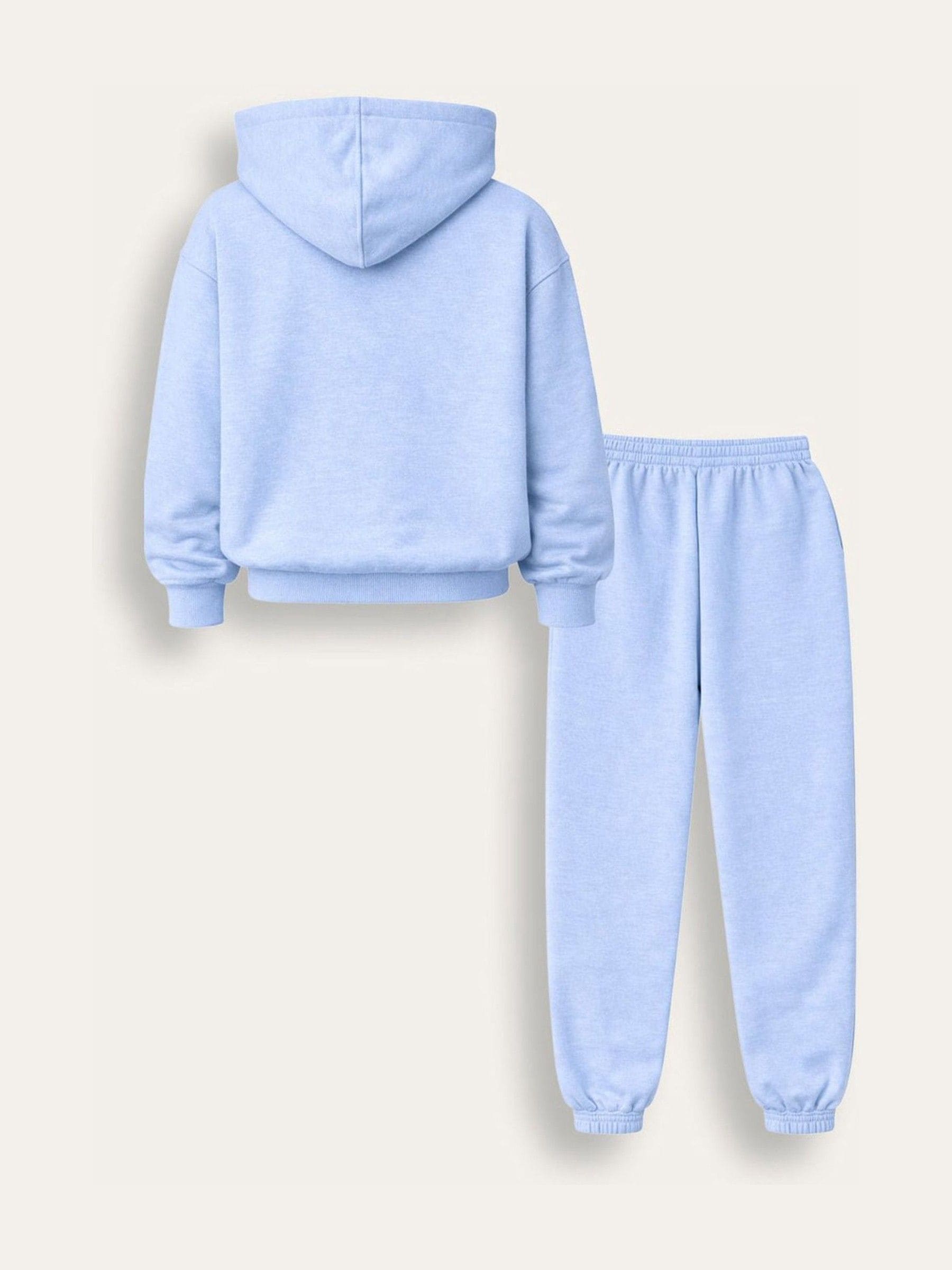 Dsiney Kidz - Brand Threads Blue Essentials Hoodie Tracksuit image 2