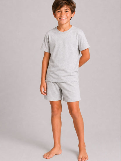 Brand Threads Grey Essentials Short Pyjamas Set - image 2