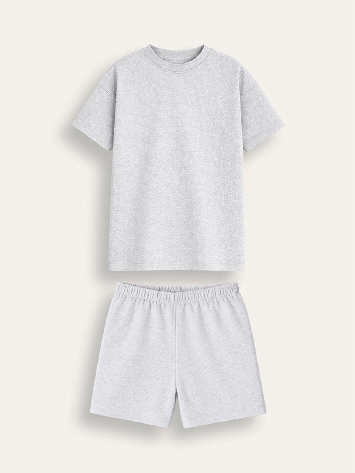 Brand Threads Grey Essentials Short Pyjamas Set - image 3