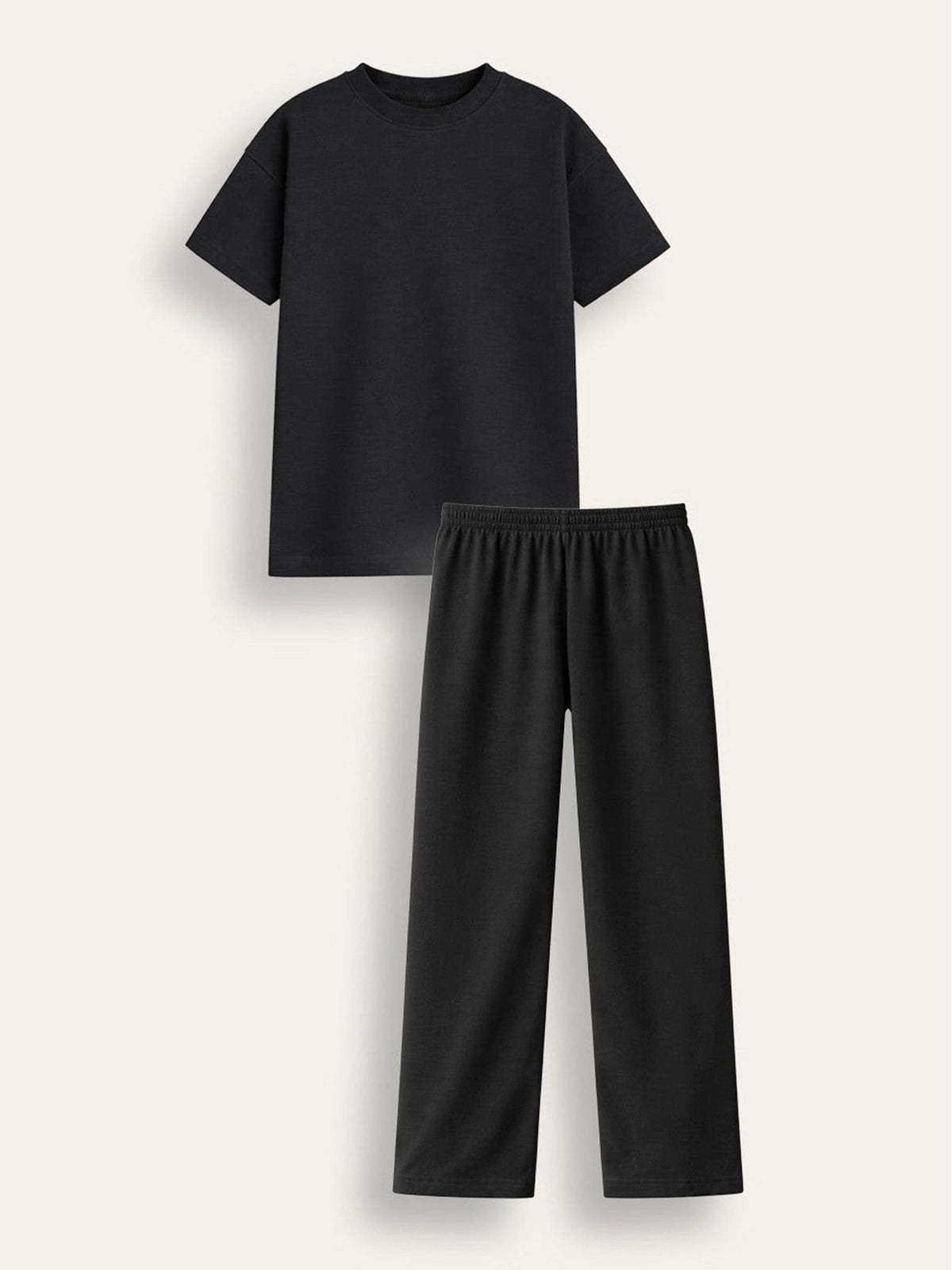 Brand Threads Black Essentials Long Leg Pyjamas Set - image 3