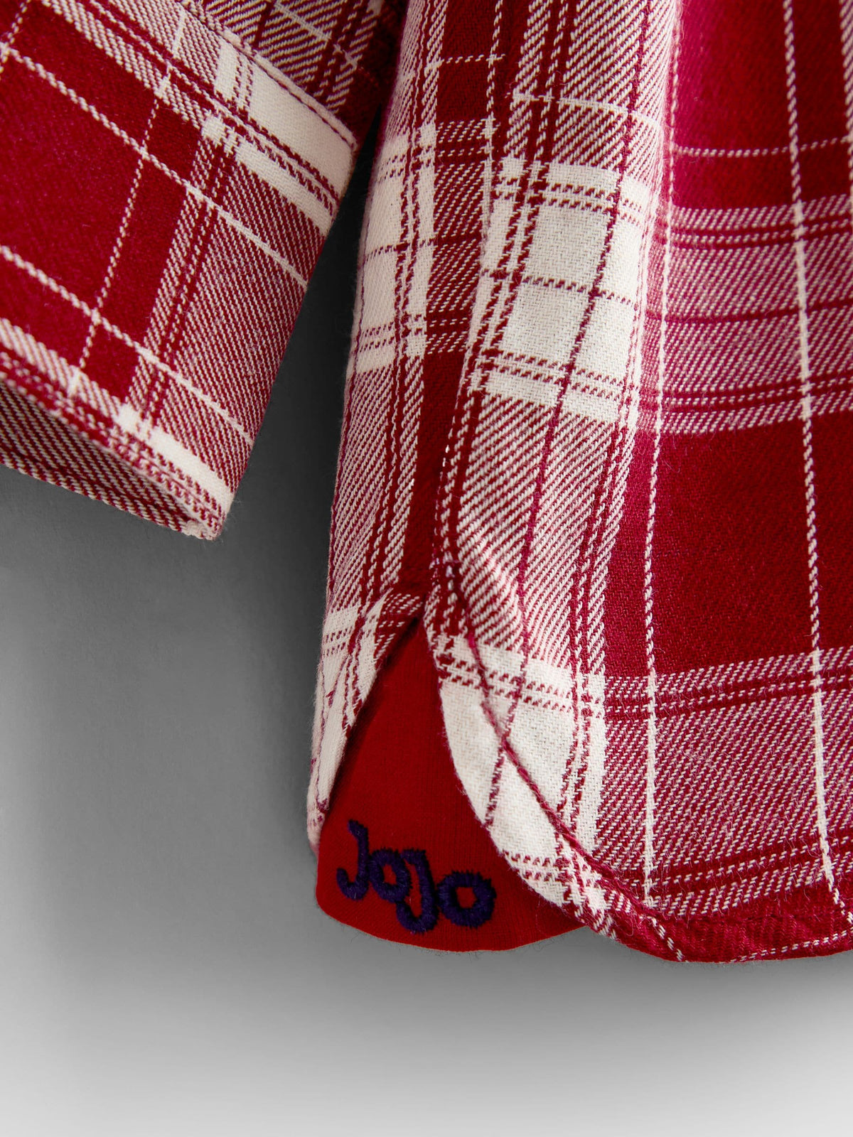 JoJo Maman Bébé Dark Red Check Shirt & Trouser Set - image 8