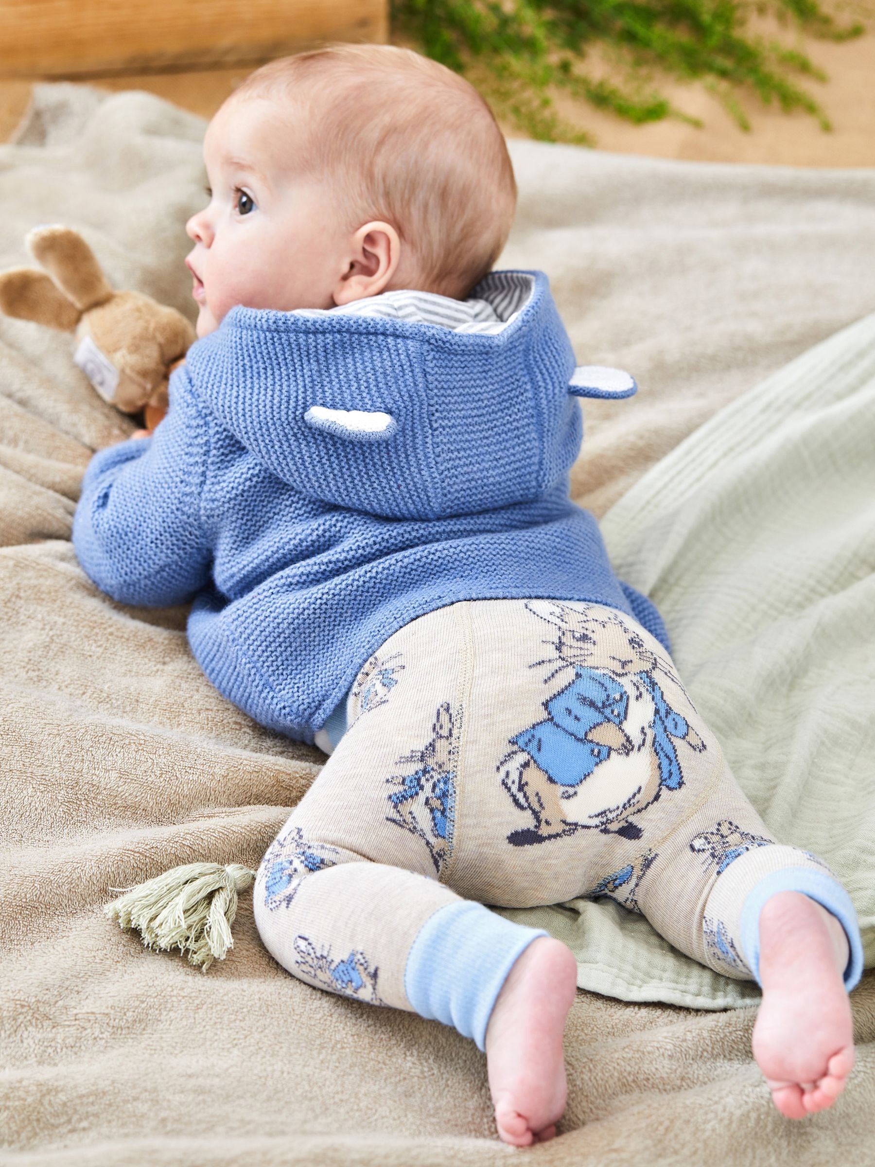 JoJo Maman Bébé Blue Peter Rabbit Leggings image 2