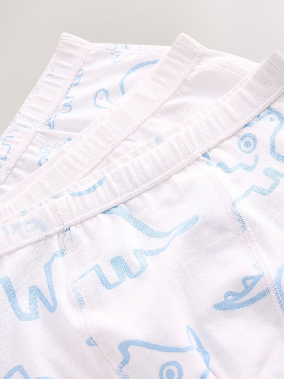 Dsiney Kidz - Blue Dinosaur Kind To Skin Trunks 3 Pack (1.5-12yrs) image 6
