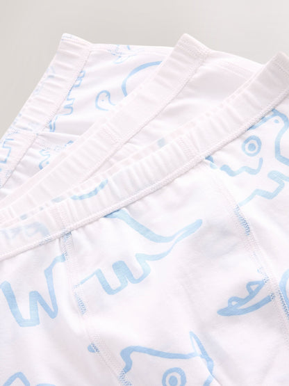 Dsiney Kidz - Blue Dinosaur Kind To Skin Trunks 3 Pack (1.5-12yrs) image 6