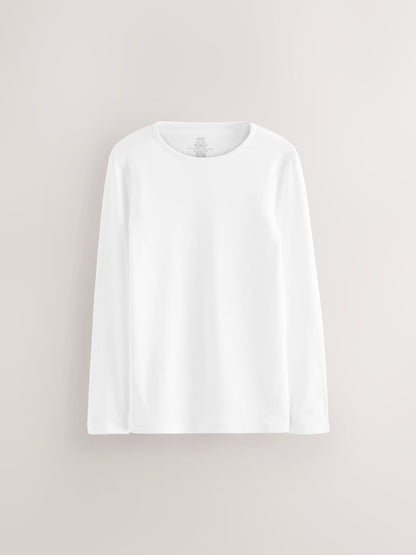 Dsiney Kidz - White Kind To Skin Long Sleeve T-Shirts 2 Pack (9mths-12yrs) image 3