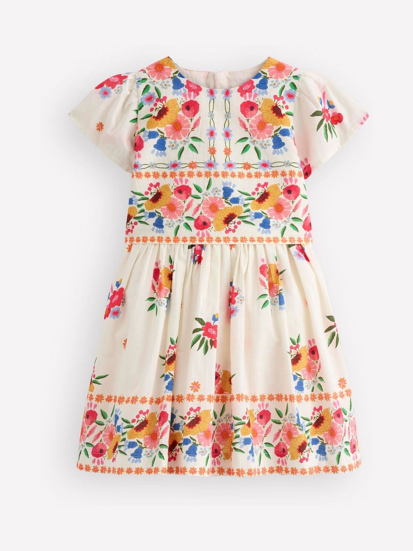 Dsiney Kidz - Boden Cream Pretty Cape Dress image 1