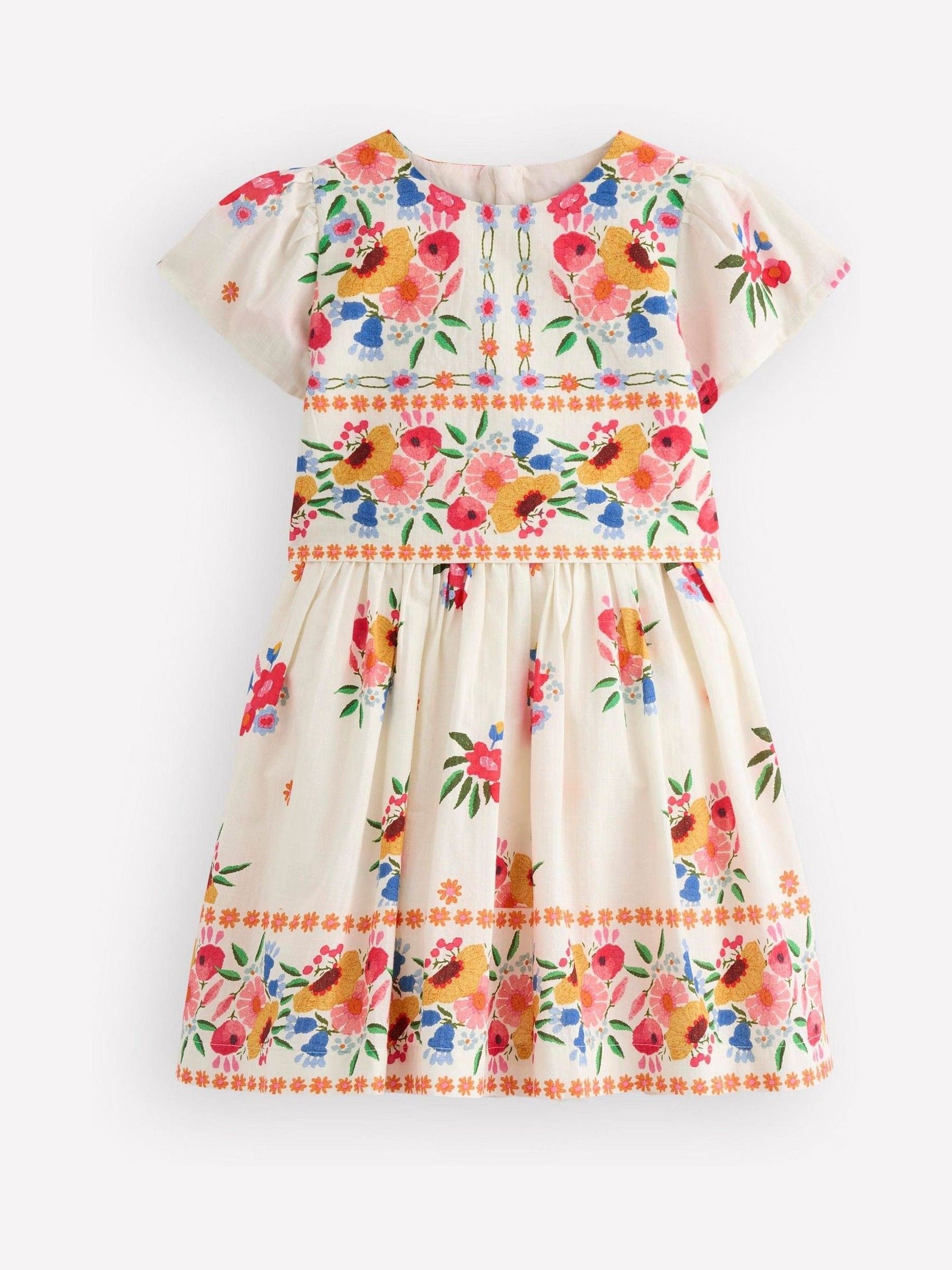 Dsiney Kidz - Boden Cream Pretty Cape Dress image 1