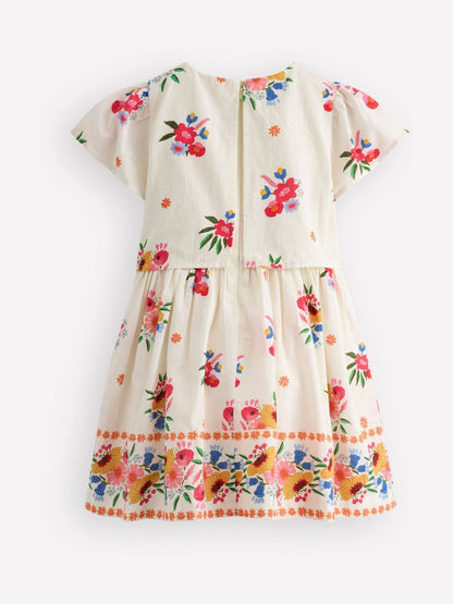 Dsiney Kidz - Boden Cream Pretty Cape Dress image 2