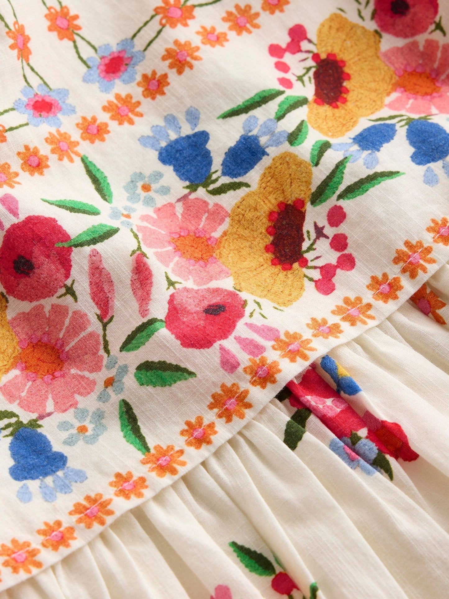 Dsiney Kidz - Boden Cream Pretty Cape Dress image 3