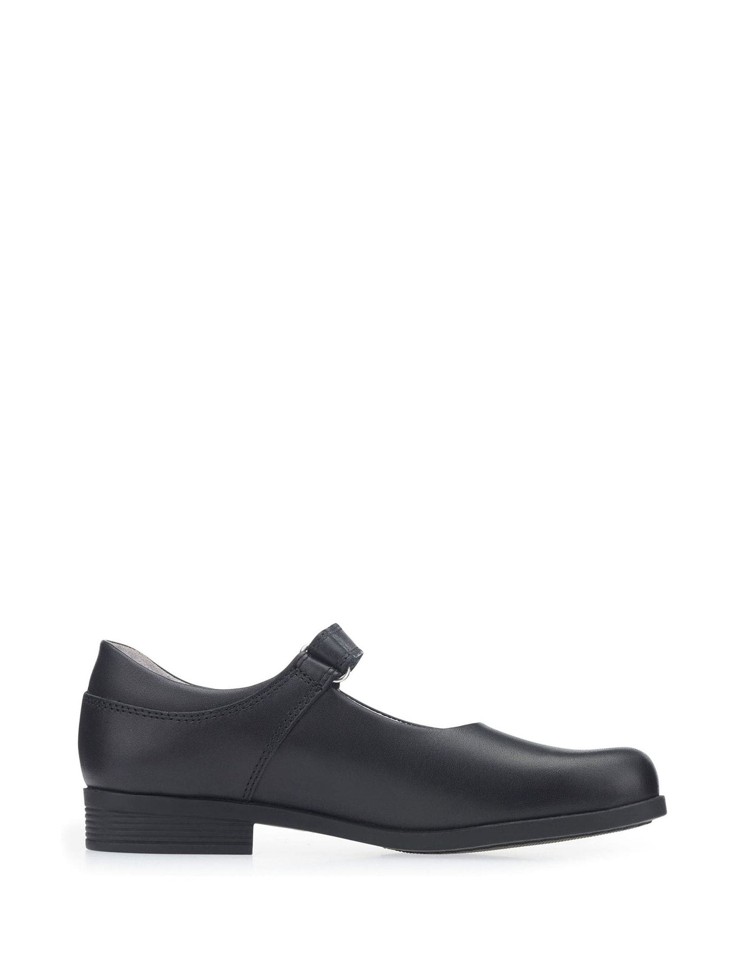 Start Rite Black Standard Fit Classic Mary Jane Rip-Tape Smart Plain School Shoes image 2
