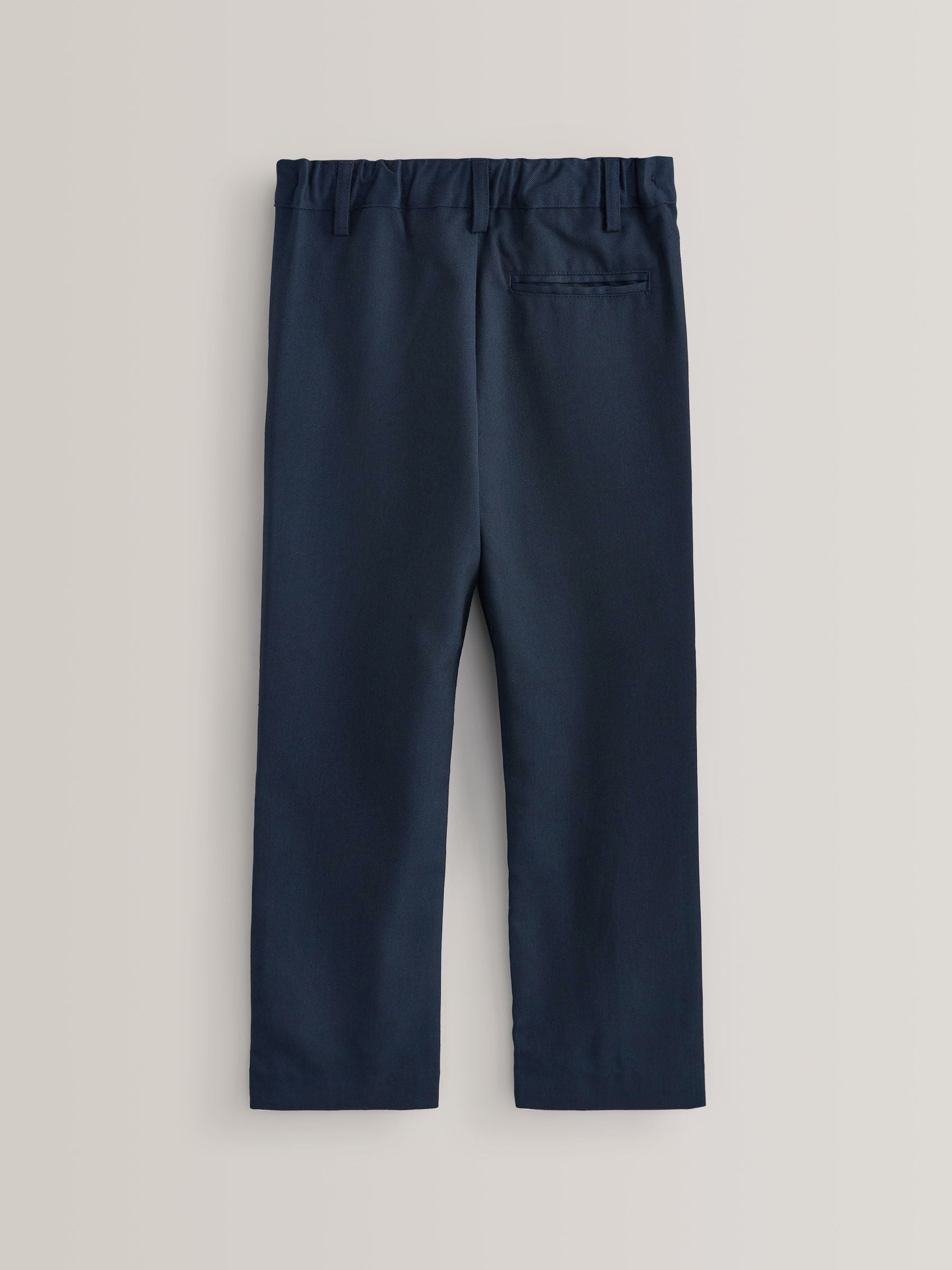 Dsiney Kidz - Navy Regular Waist Slim Leg School Formal Trousers (3-17yrs) image 2