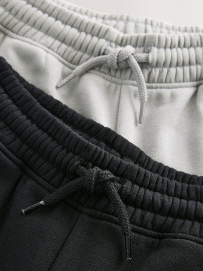 Dsiney Kidz - Black/Grey Regular Fit Cargo Joggers 2 Pack (3-16yrs) image 5