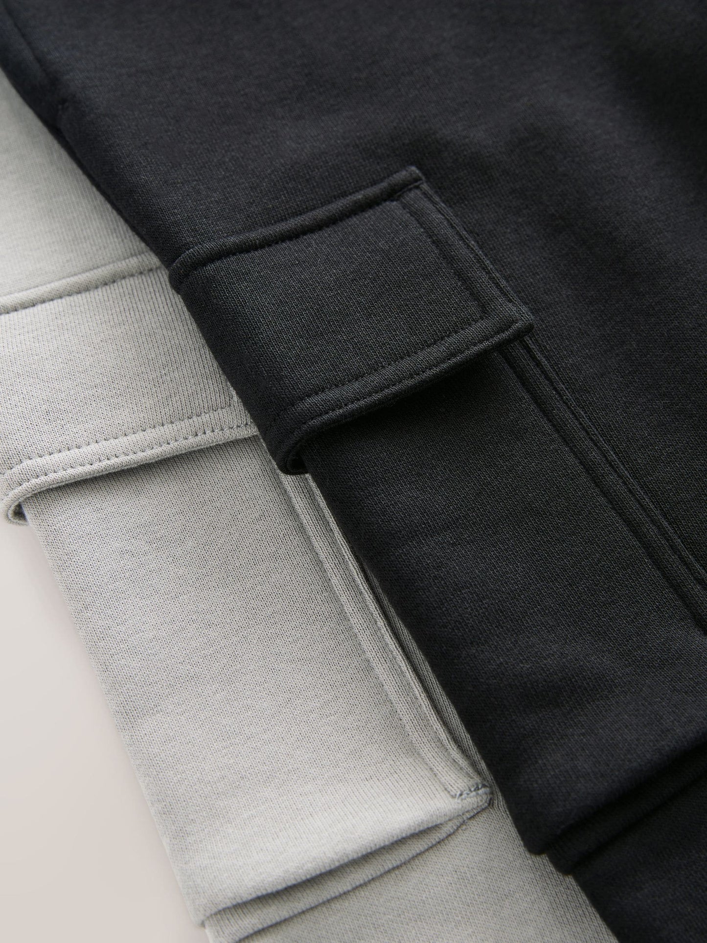 Dsiney Kidz - Black/Grey Regular Fit Cargo Joggers 2 Pack (3-16yrs) image 6