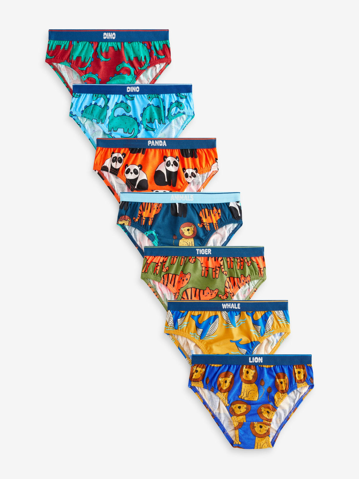 Dsiney Kidz - Bright Animals Cotton Briefs 7 Pack (1.5-10yrs) image 1