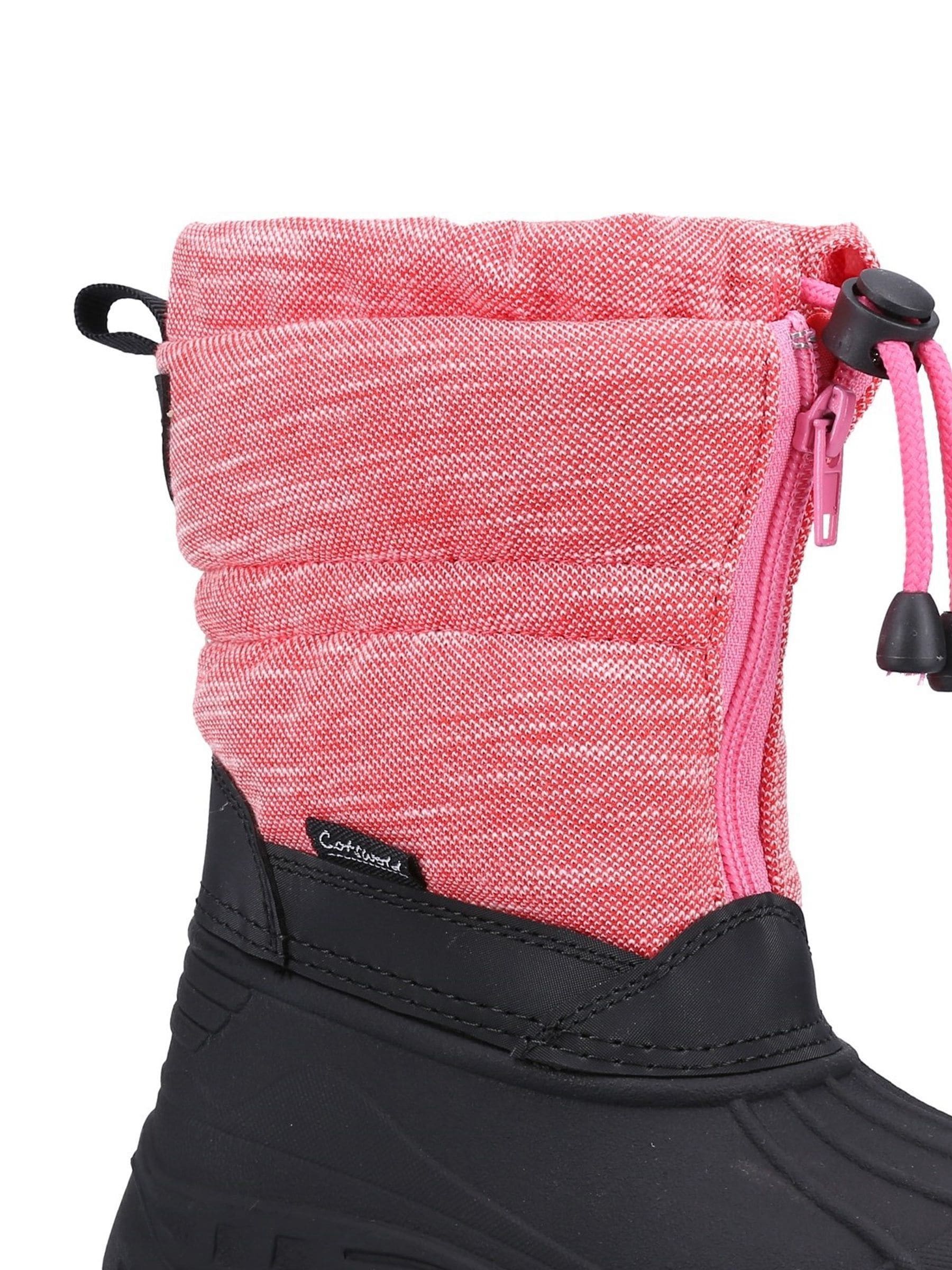 Cotswolds Pink Bathford Snow Nylon Boots image 2