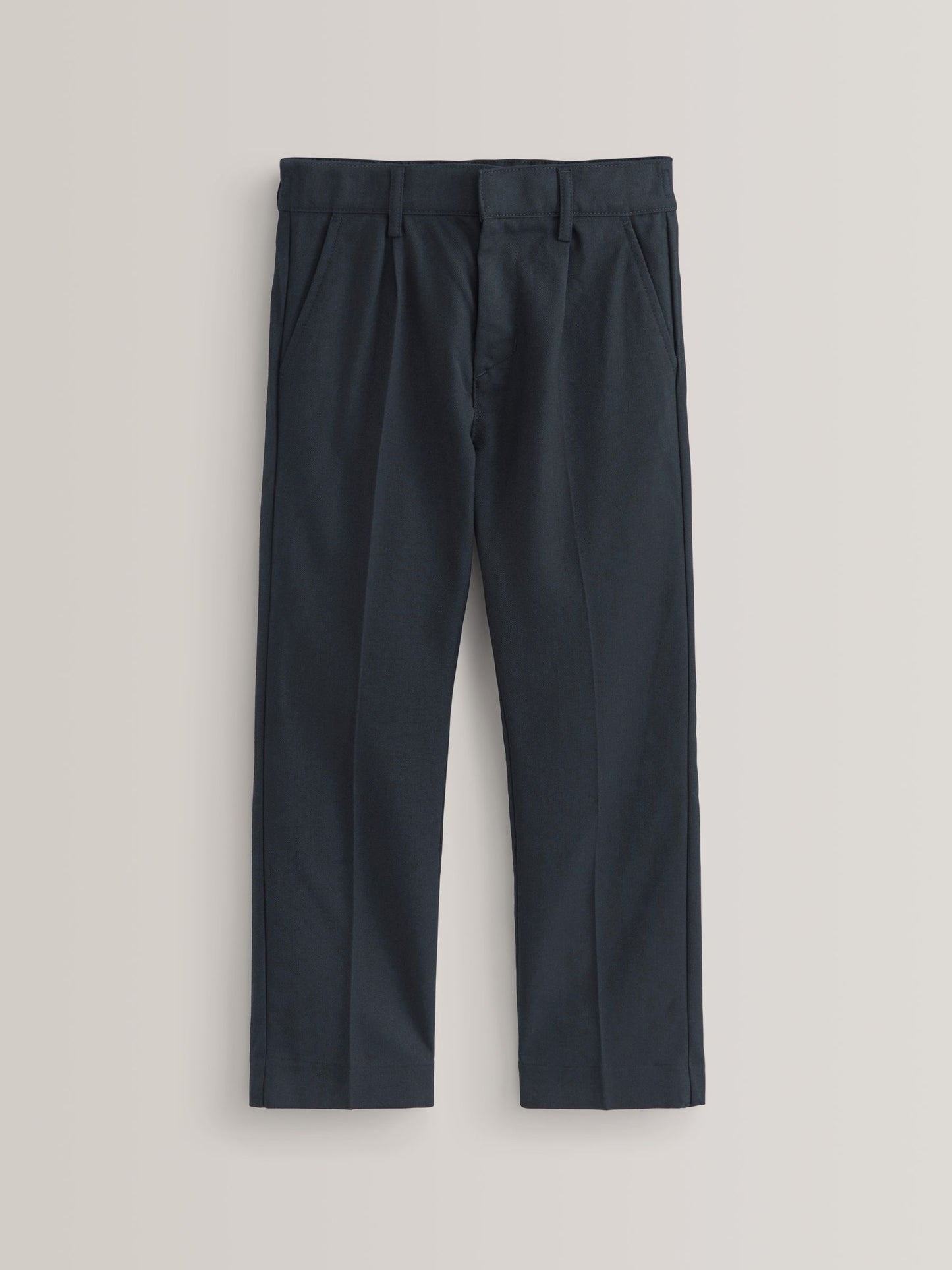 Dsiney Kidz - Navy Regular Waist School Pleat Front Trousers (3-17yrs) image 1