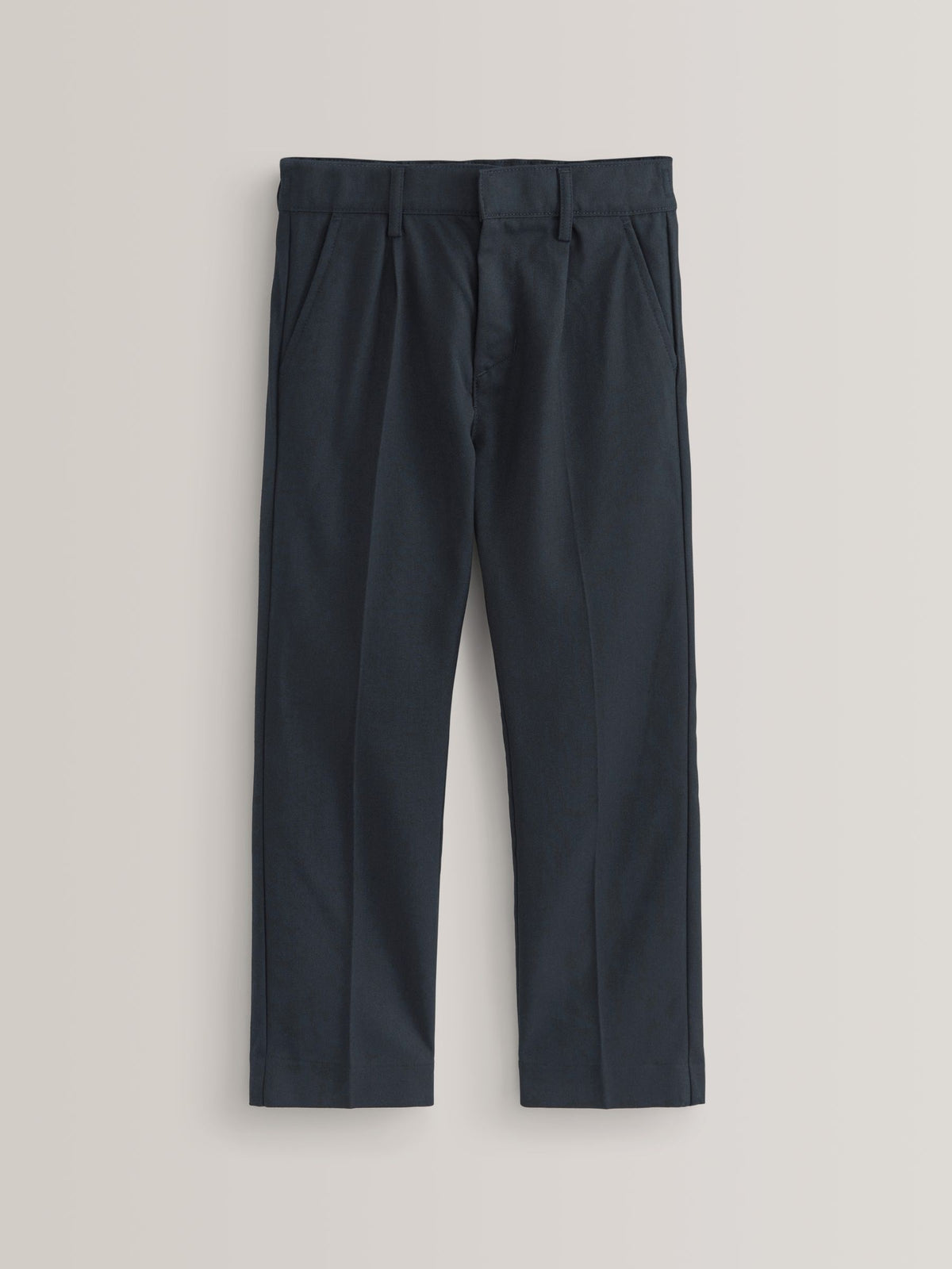Dsiney Kidz - Navy Regular Waist School Pleat Front Trousers (3-17yrs) image 1