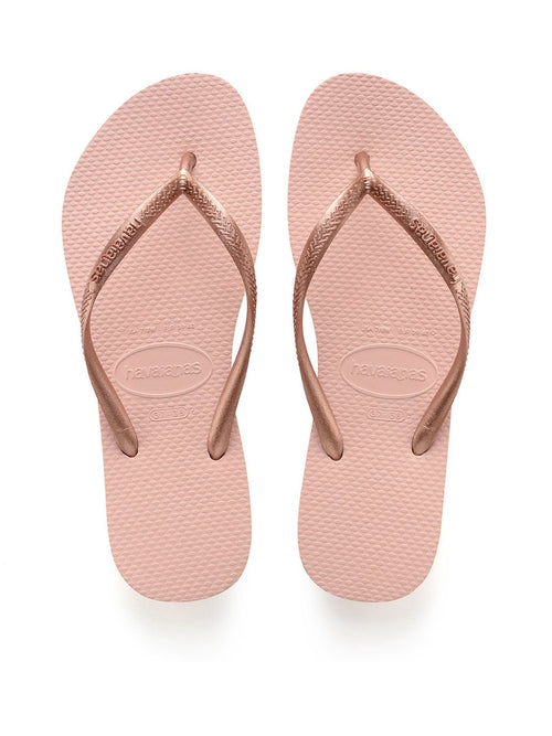 Havaianas Pink Kids Slim Flip Flops image 1