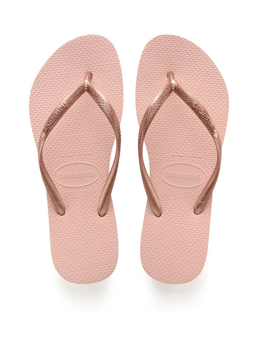 Havaianas Pink Kids Slim Flip Flops image 1