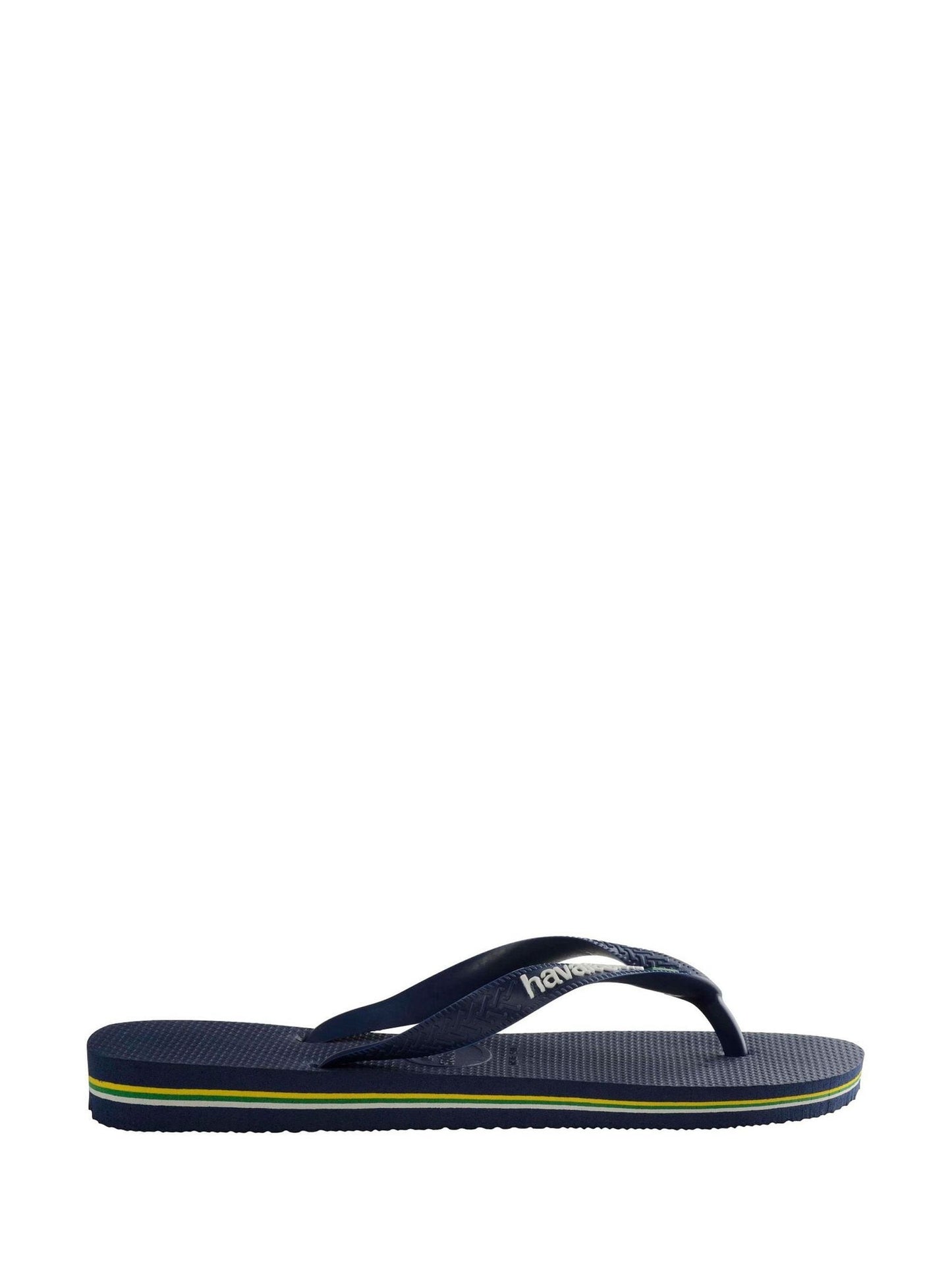 Havaianas Navy Kids Brasil Logo Flip Flops image 2