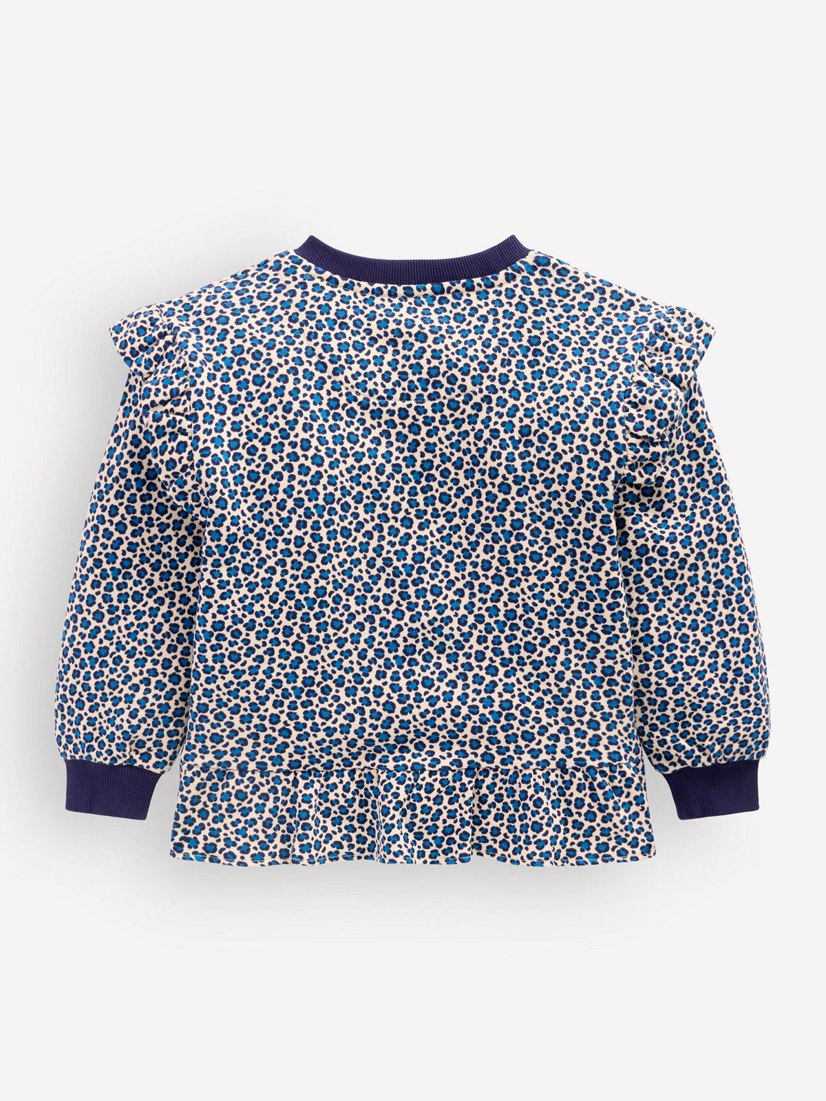 Dsiney Kidz - Boden Blue Pretty Frill Sweatshirt image 2