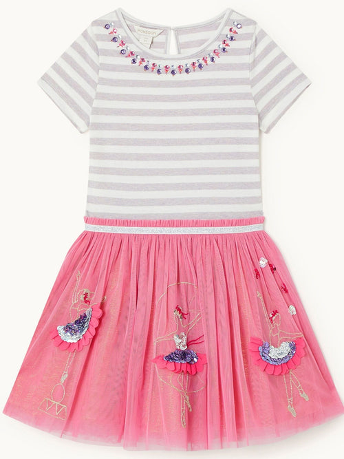 Dsiney Kidz - Monsoon Pink Acrobat Disco Dress image 1